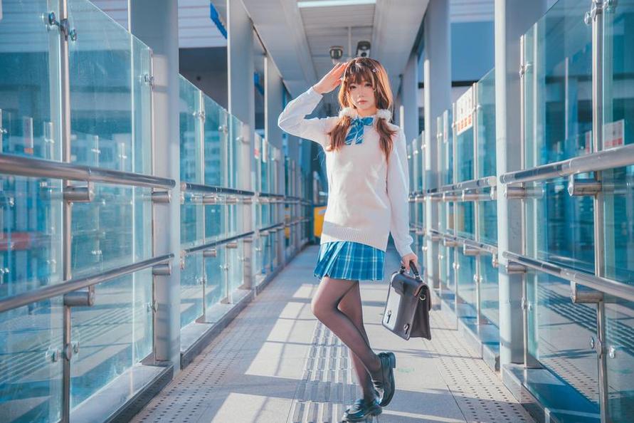 独家更新！雪晴嘟嘟运动少女cos君最新cos作品惊艳发布 图1