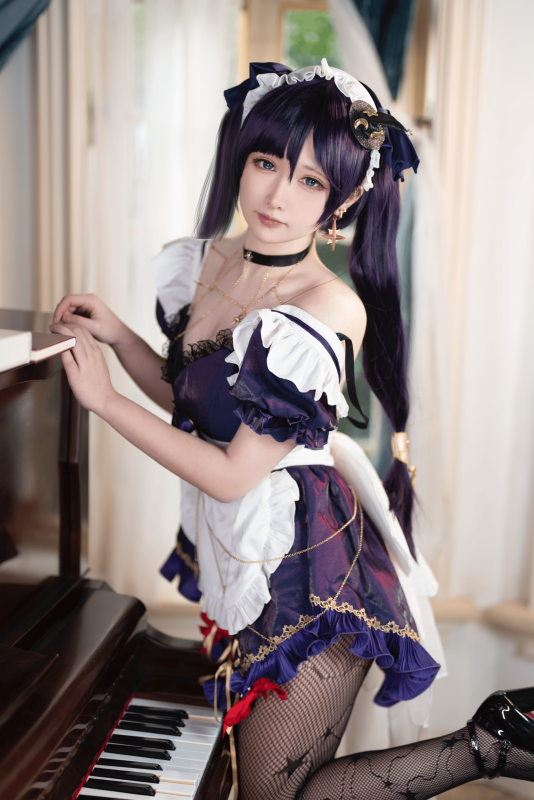 樱梨梨Eriri原神莫娜女仆