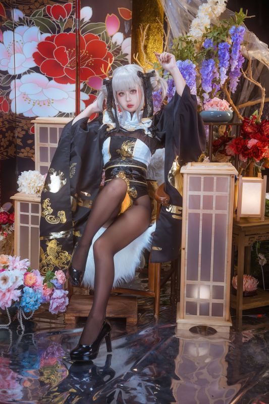 萌芽儿o0白兔和服