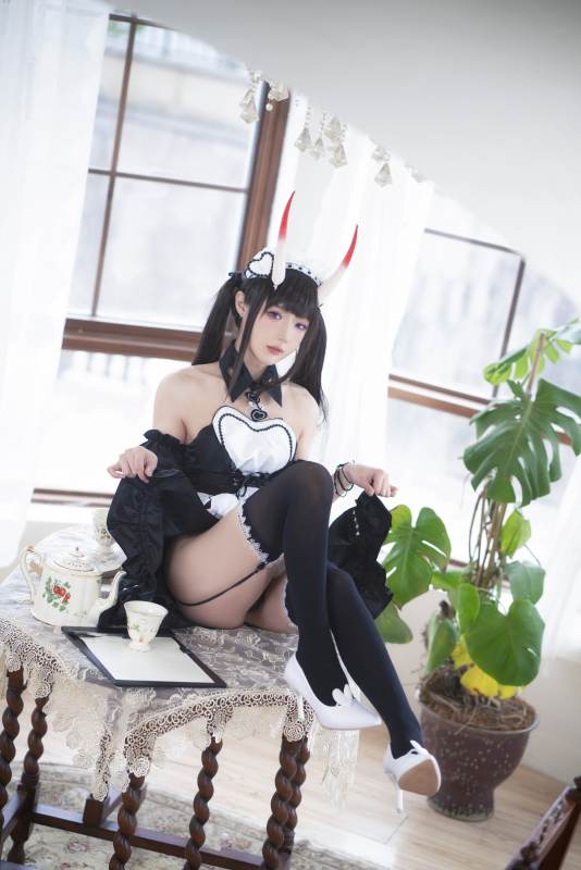 阿包也是兔娘1月舰长图包 能代女仆