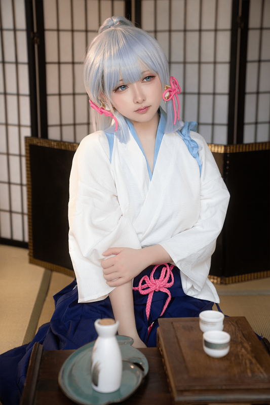樱梨梨Eriri神里绫华 剑道服