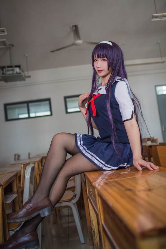 九曲Jean霞之丘诗羽夏季校服