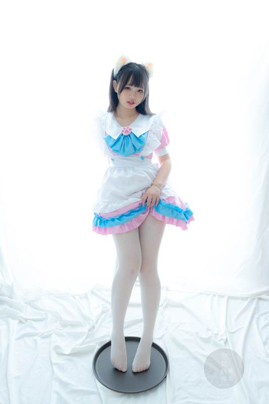 少女秩序gr02L 乐栀 白丝女仆