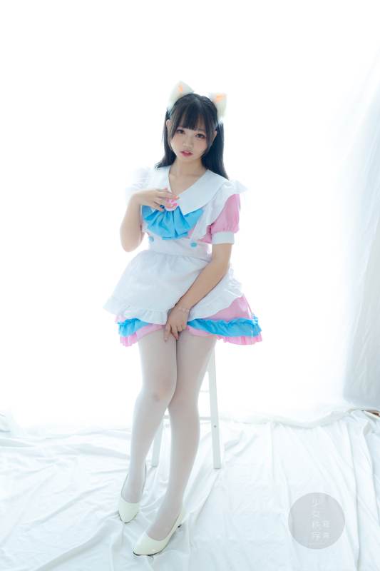 少女秩序gr02L 乐栀 白丝女仆